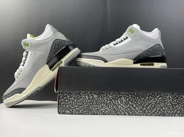 Kicktheory 136064- Chlorophyll Breathable Jordan3 3850 1013